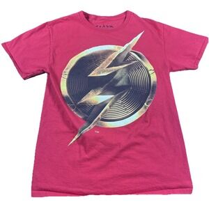 Officially Licensed The Flash Men's Size Small‎ S  T-Shirt Red Yellow DC
